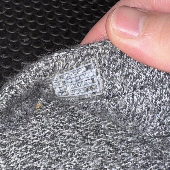 FitFlop Women's Love Gray Marled Gracie Merino Wool Cross Slides Size 10 - Picture 9 of 9